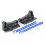 SUPORTE AEROFOLIO 2/PC SIDE WING POST W/WING STAY 2PÇ PARA 1/5 BAJA RAPTOR BUGGY 5XB HSP REDCAT HIMOTO HIM 54021